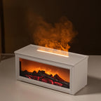 Mini Diffuseur d'Arômes "Cheminée Flamme Colorée"