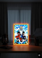 Cadre décoratif lumineux : Dragon Ball Z