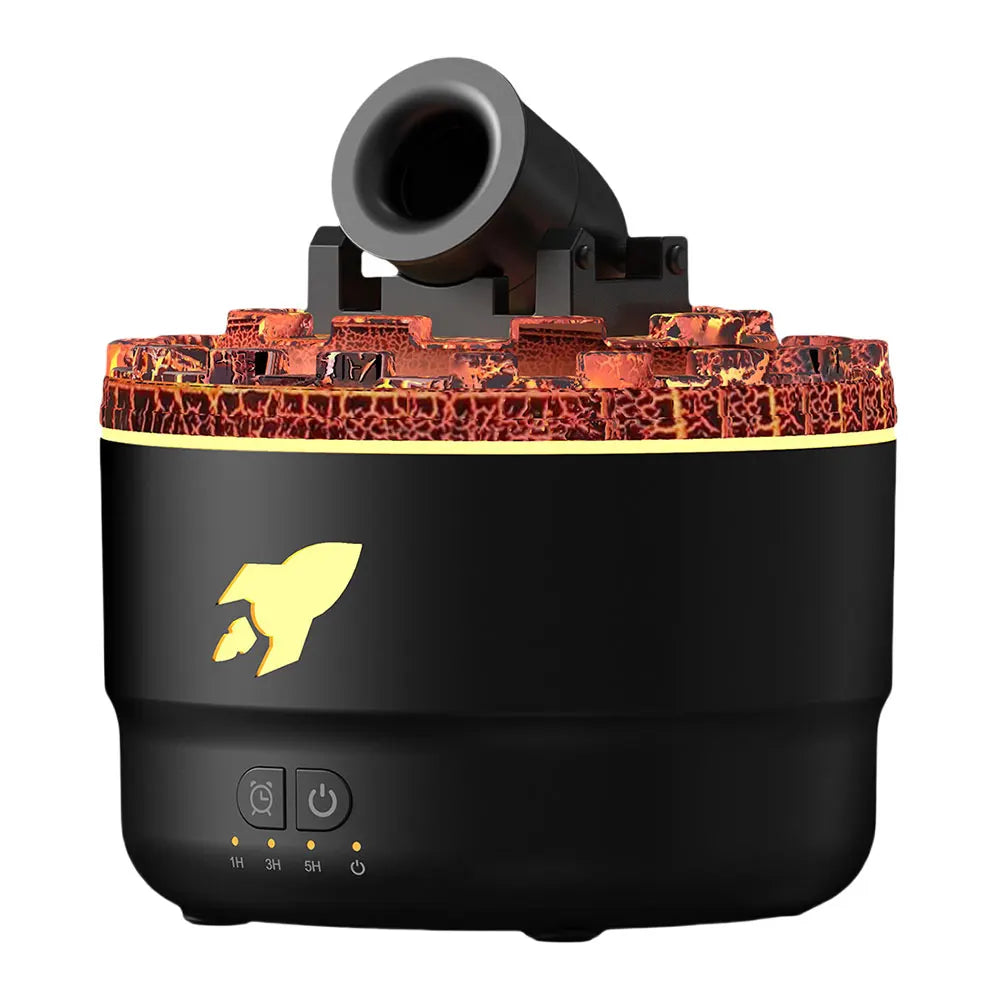 Humidificateur & Diffuseur Volcanique "Canon Lumineux"