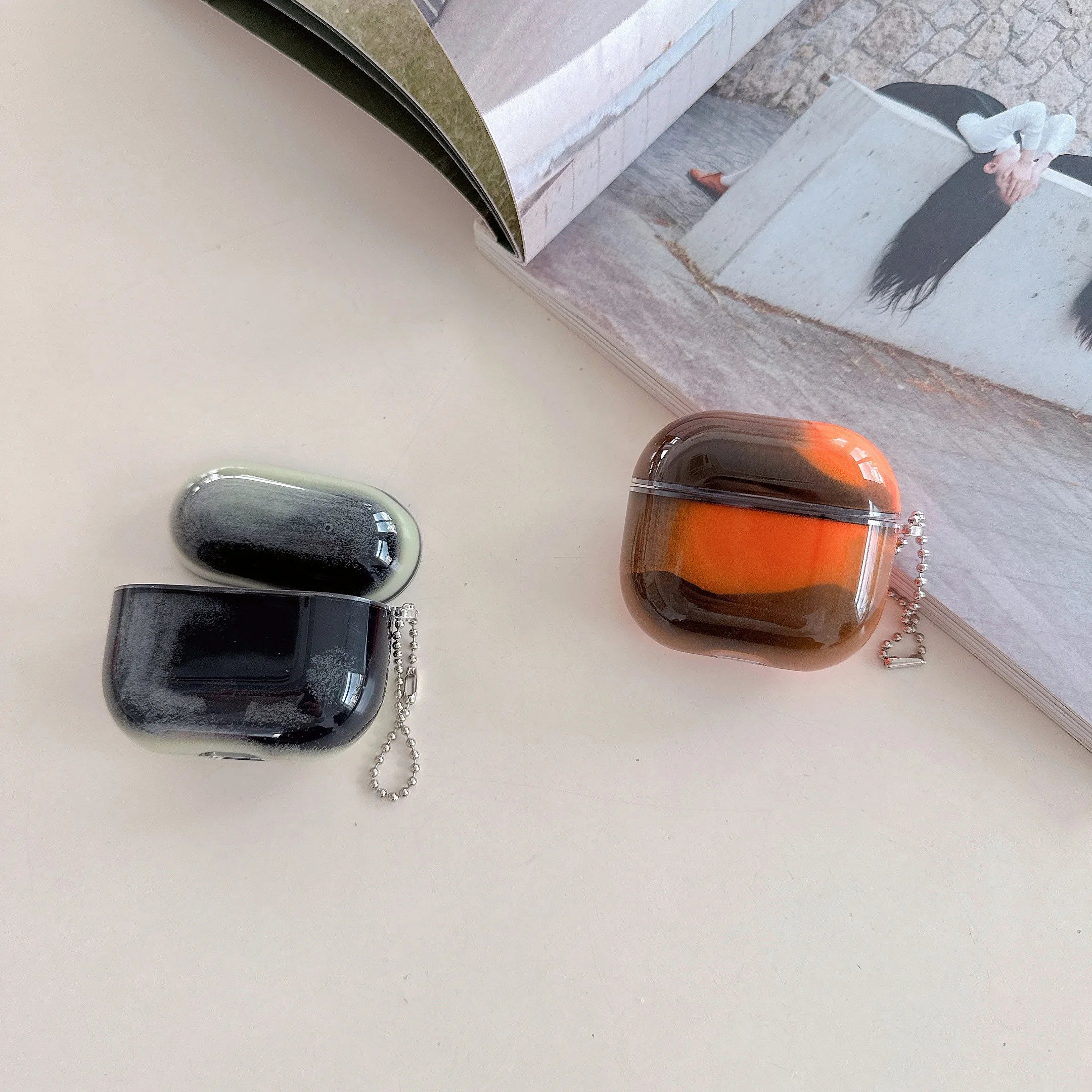 Coque Lumineuse "Quicksand" pour AirPods