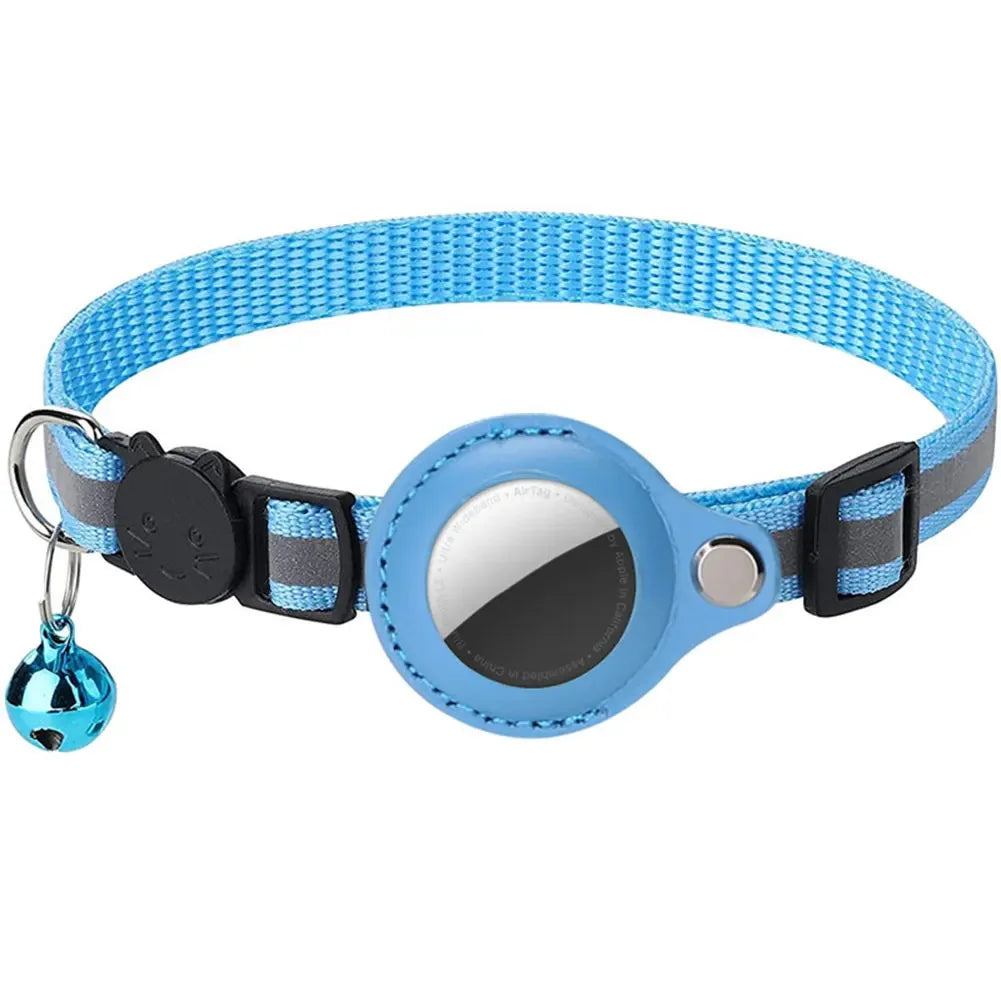 Collier Réfléchissant pour Chat avec Support AirTag