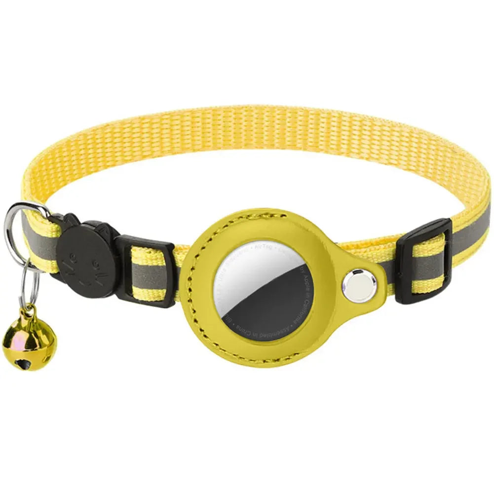 Collier Réfléchissant pour Chat avec Support AirTag