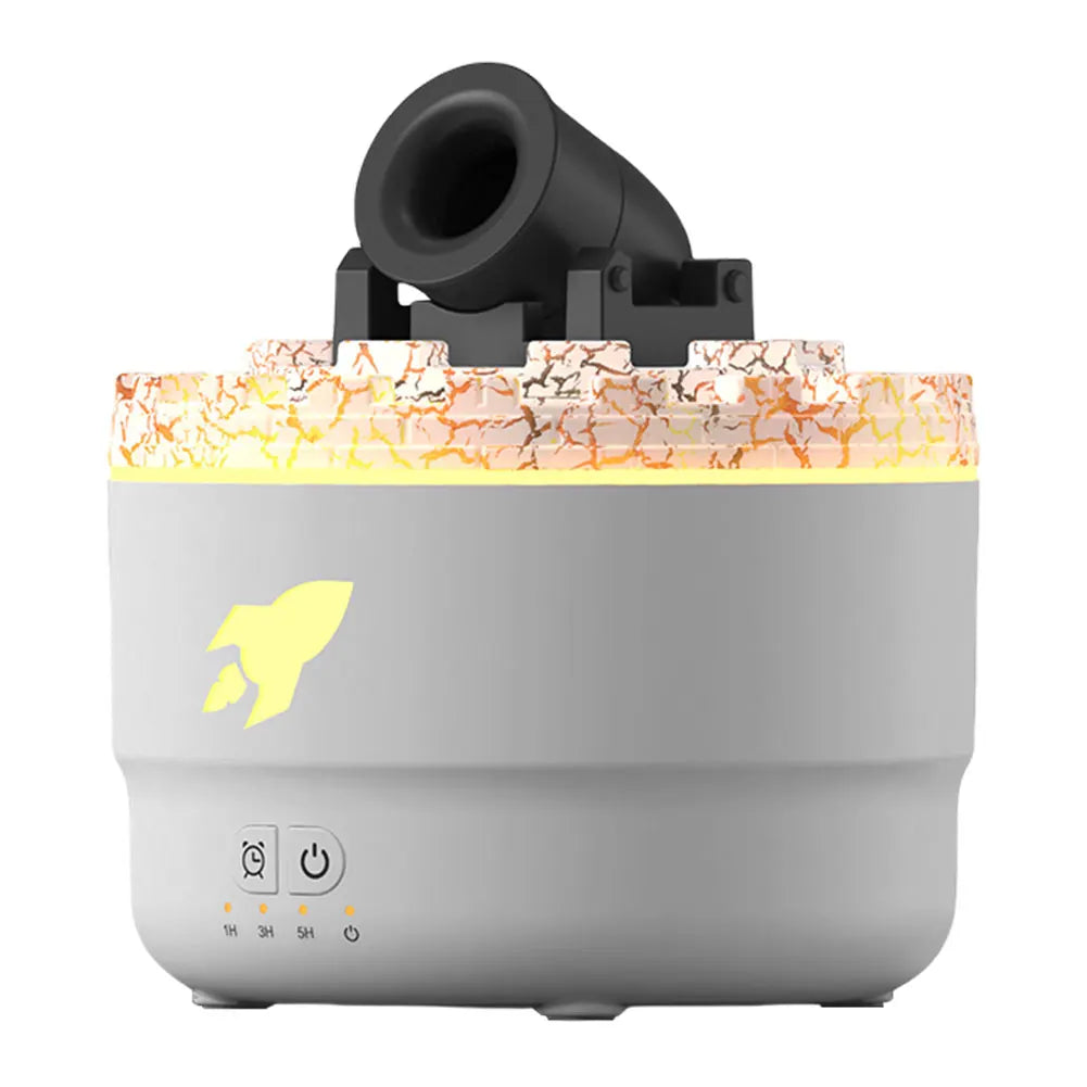 Humidificateur & Diffuseur Volcanique "Canon Lumineux"
