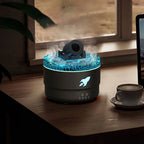 Humidificateur & Diffuseur Volcanique "Canon Lumineux"