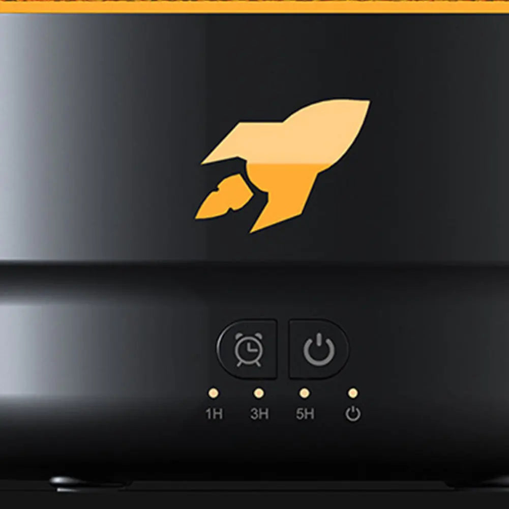 Humidificateur & Diffuseur Volcanique "Canon Lumineux"